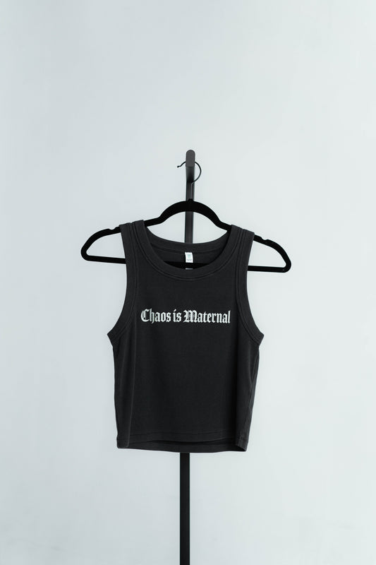 Chaos Faded Black Tank