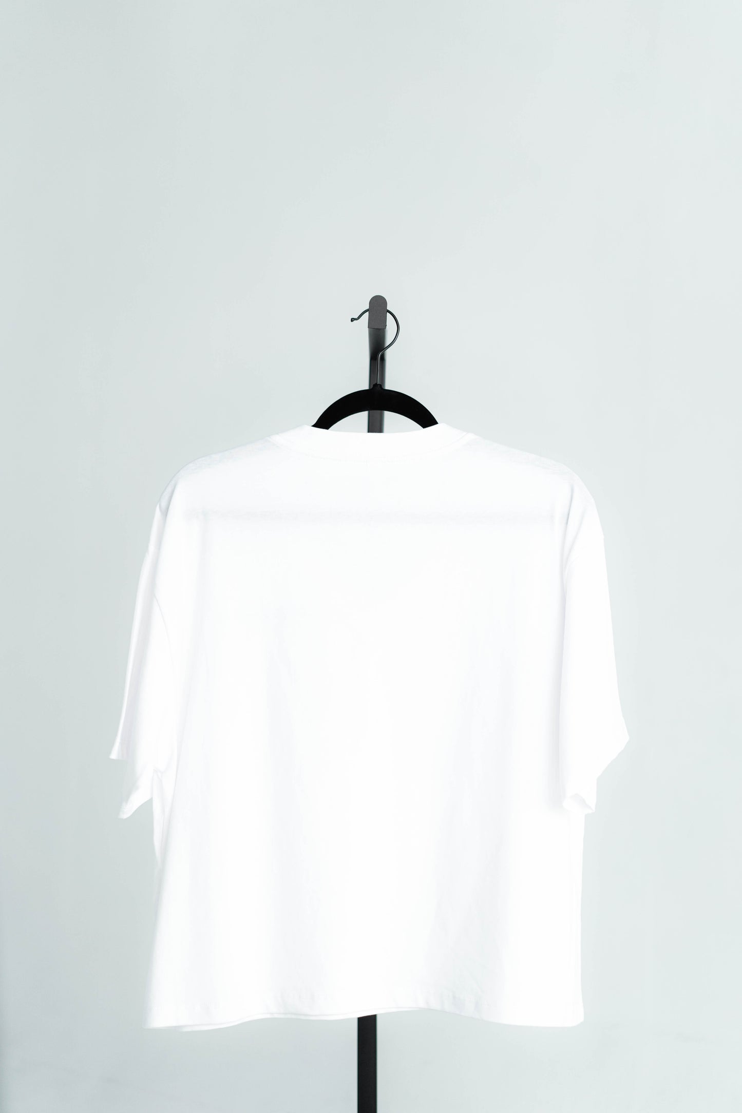 White V-Neck Tee