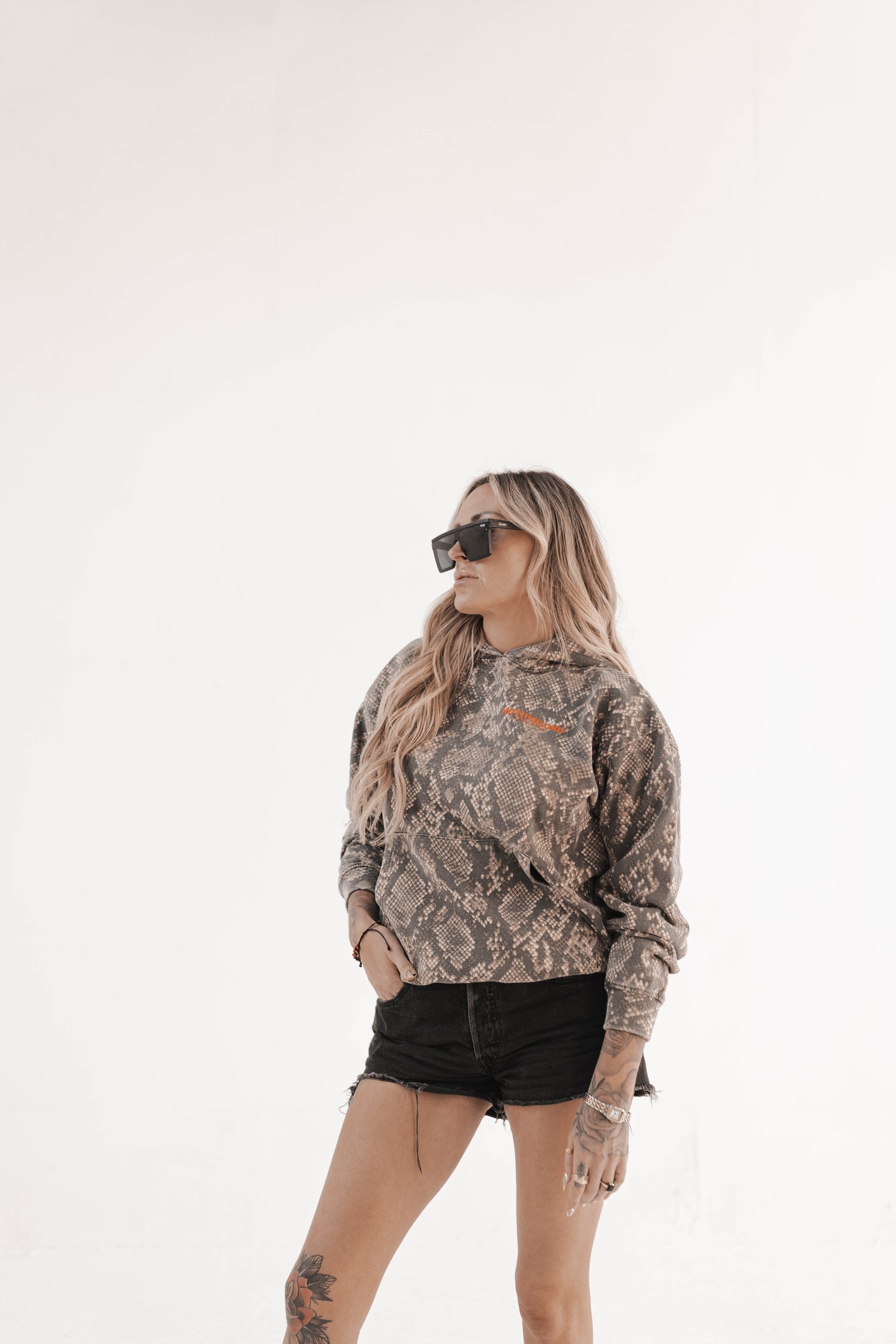Vintage Rattlesnake Hoodie