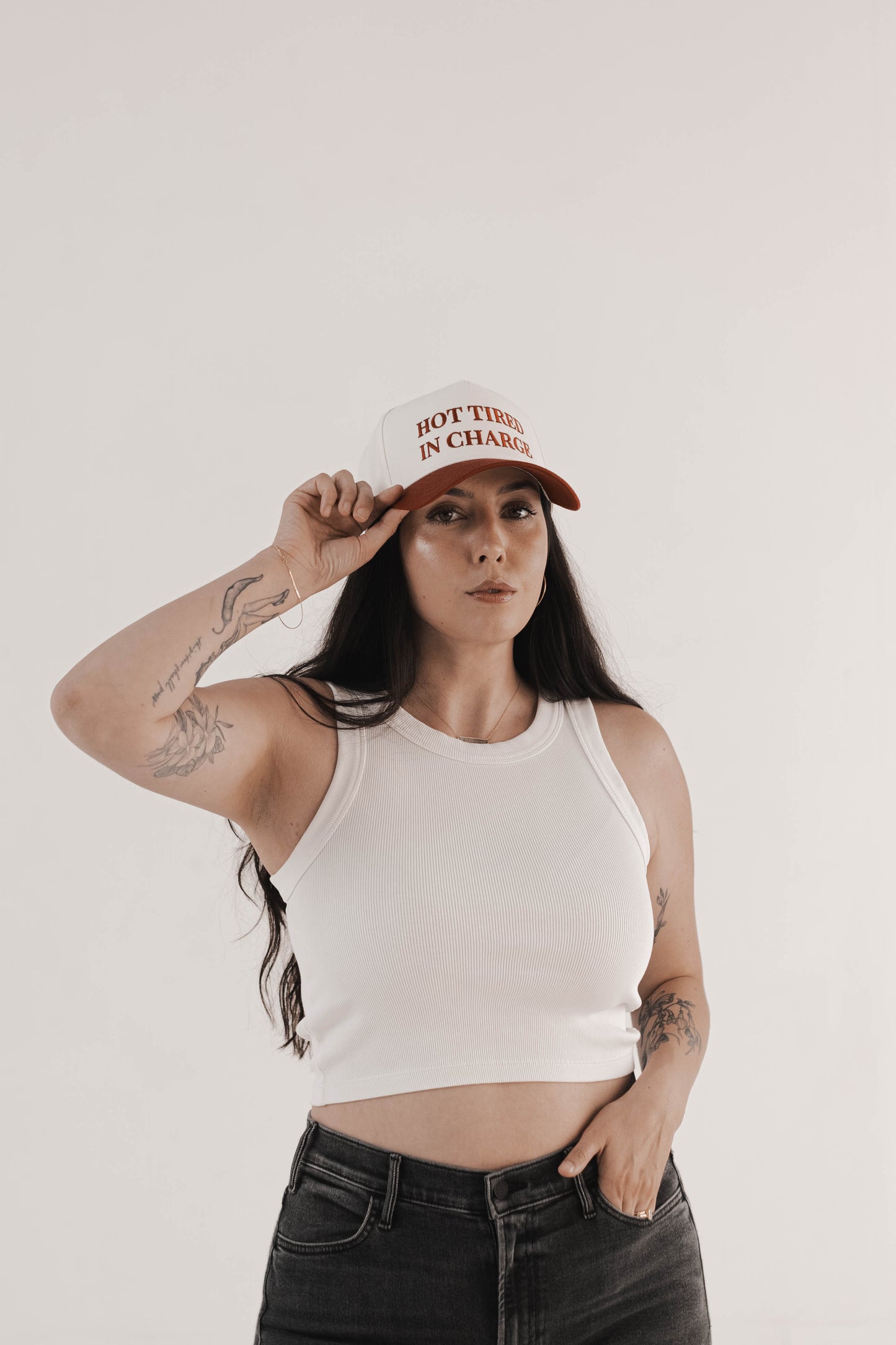 Hot, Tired, In Charge Hat