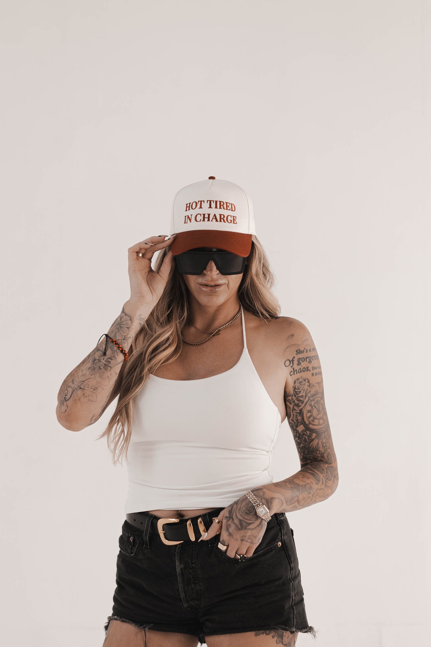 Hot, Tired, In Charge Hat
